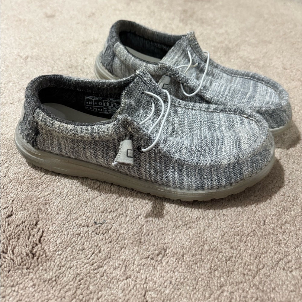 Hey Dude Gray Casual Men's Shoes